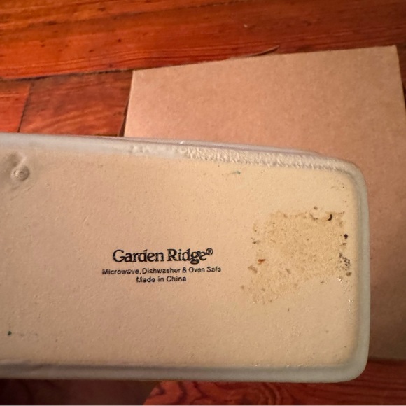 Two Holiday Themed Ceramic Mini Loaf Pans Stockinggs & Wreaths Garden Ridge - Picture 9 of 12